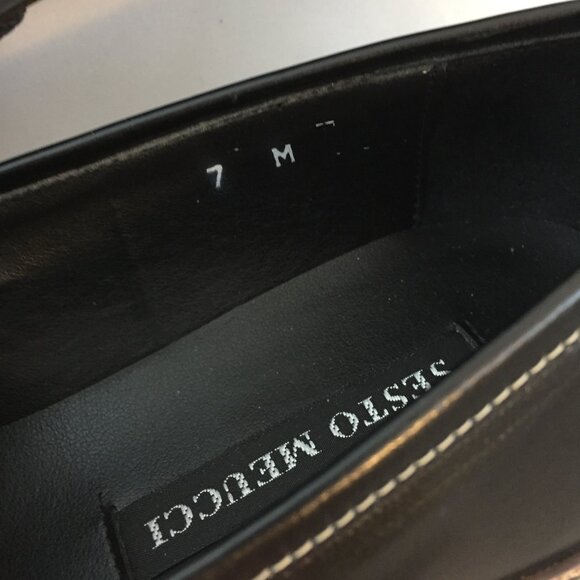 NEW Sesto Meucci Italian Leather Driving Moccasins/Loafers - Picture 14 of 16